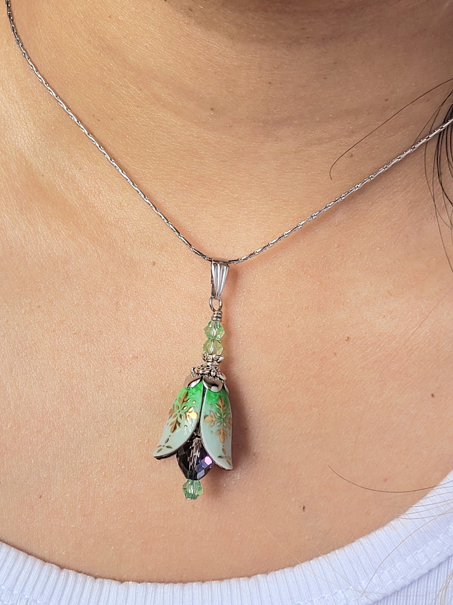 Light Green Necklace