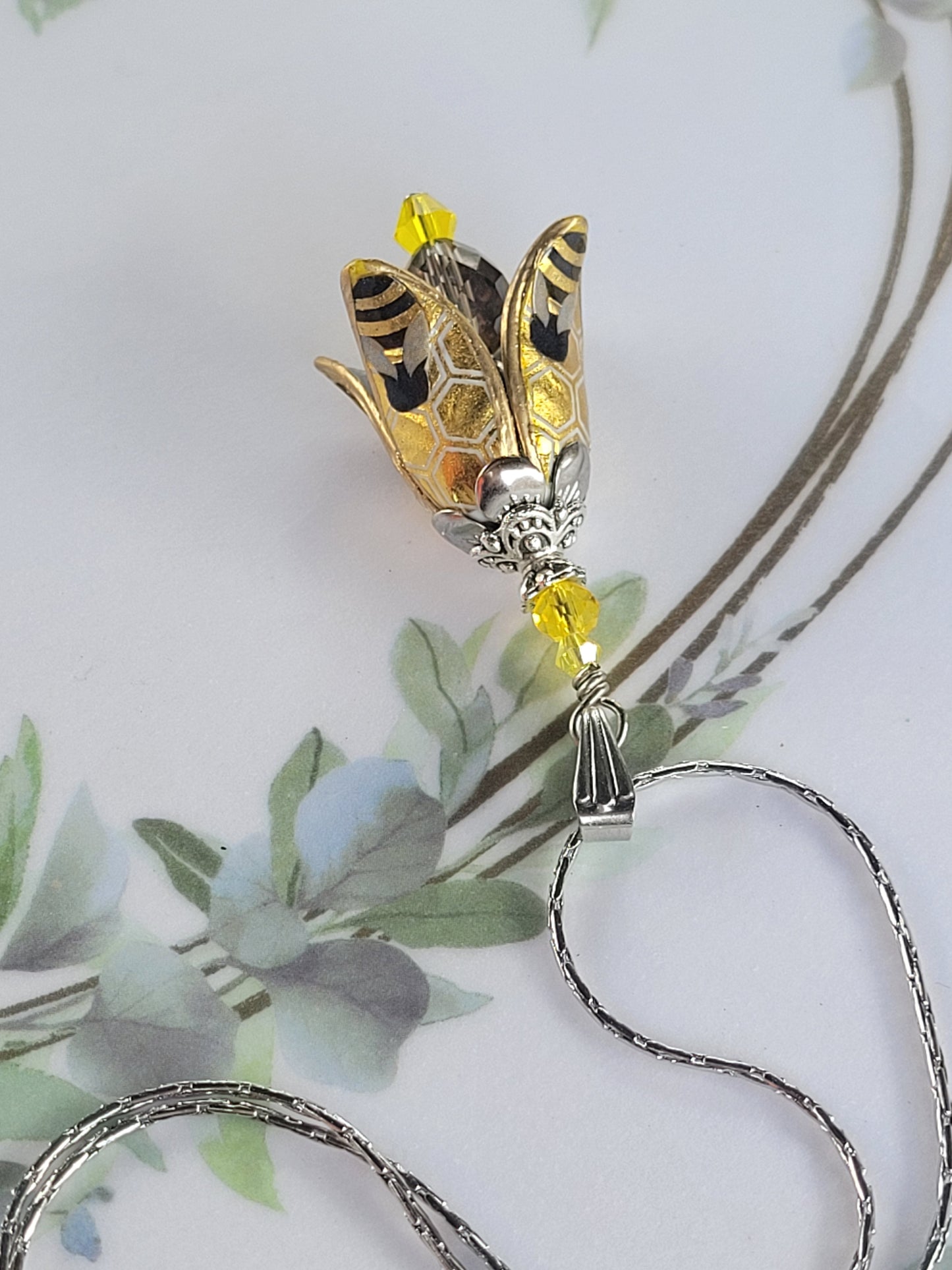 Bumble Bee Necklace