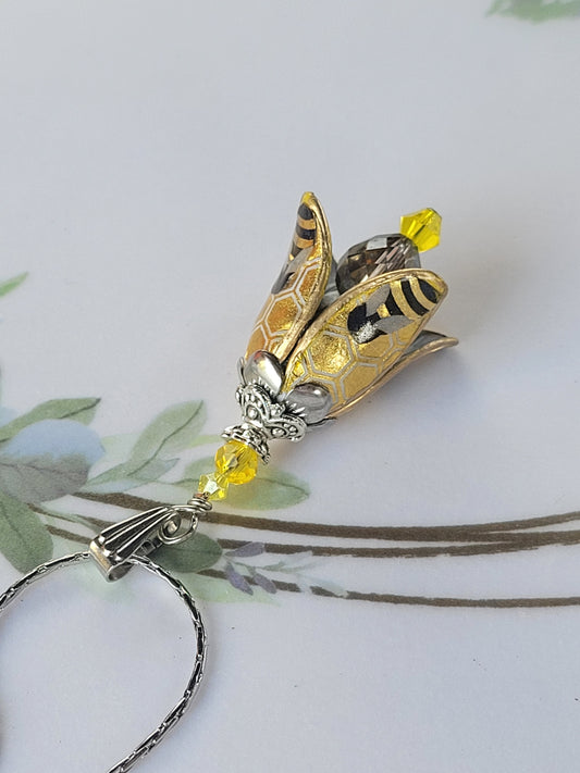 Bumble Bee Necklace